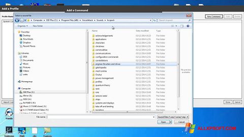 Captura de pantalla Voice Attack para Windows XP