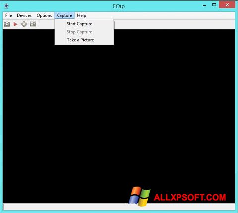 Captura de pantalla ECap para Windows XP