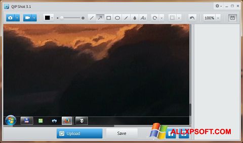 Captura de pantalla QIP Shot para Windows XP
