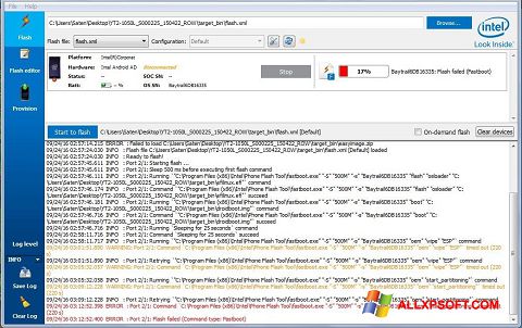 Captura de pantalla FlashBoot para Windows XP