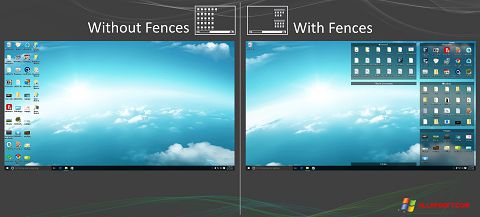Captura de pantalla Fences para Windows XP