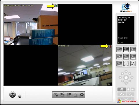 Captura de pantalla D-ViewCam para Windows XP