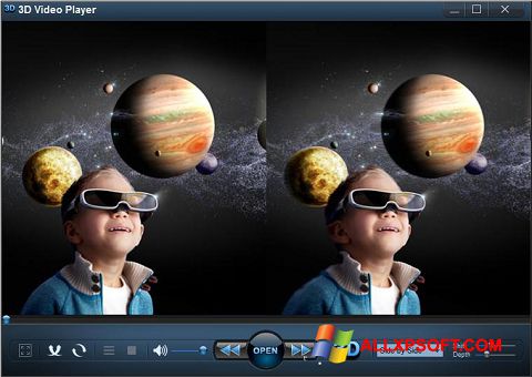 Captura de pantalla 3D Video Player para Windows XP