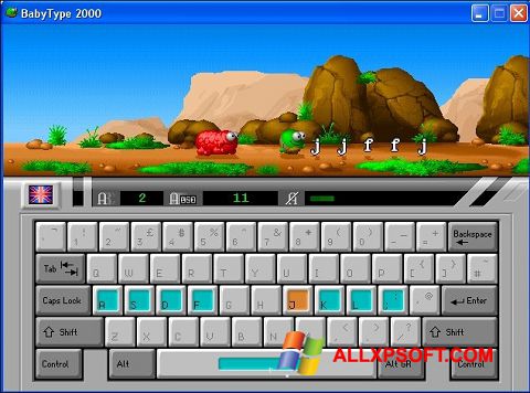Captura de pantalla BabyType para Windows XP