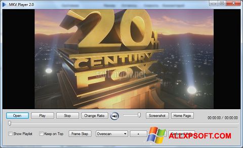 Captura de pantalla MKV Player para Windows XP