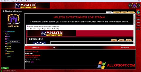 Captura de pantalla MPlayer para Windows XP