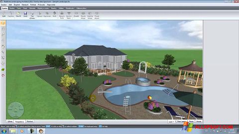 Captura de pantalla Realtime Landscaping Architect para Windows XP