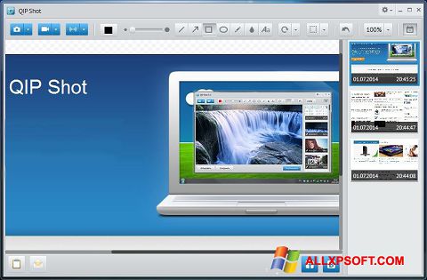 Captura de pantalla QIP para Windows XP