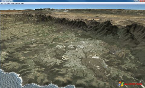 Captura de pantalla NASA World Wind para Windows XP