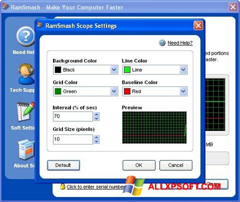 Captura de pantalla RamSmash para Windows XP