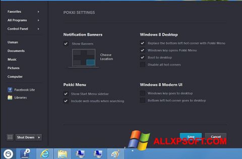 Captura de pantalla Pokki para Windows XP