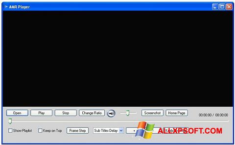 Captura de pantalla AMR Player para Windows XP