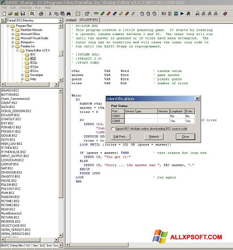 Captura de pantalla Stamp para Windows XP