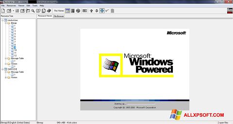 Captura de pantalla Restorator para Windows XP