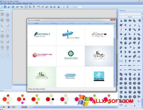 Captura de pantalla Sothink Logo Maker para Windows XP