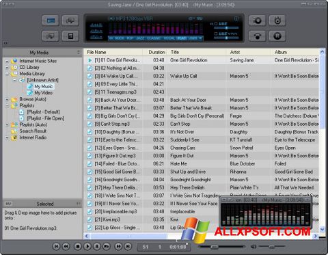 Captura de pantalla JetAudio para Windows XP