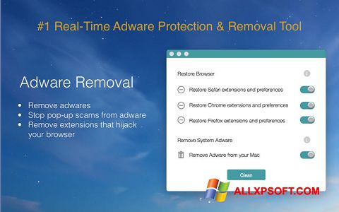 Captura de pantalla Adware Removal Tool para Windows XP