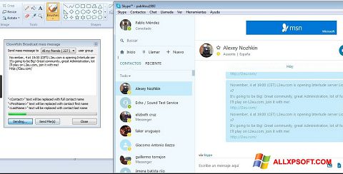 Captura de pantalla Clownfish para Windows XP