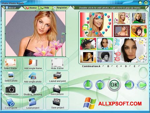 Captura de pantalla Photo Booth para Windows XP