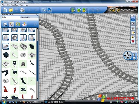 Captura de pantalla LEGO Digital Designer para Windows XP