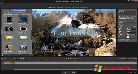 Captura de pantalla Pinnacle Studio para Windows XP